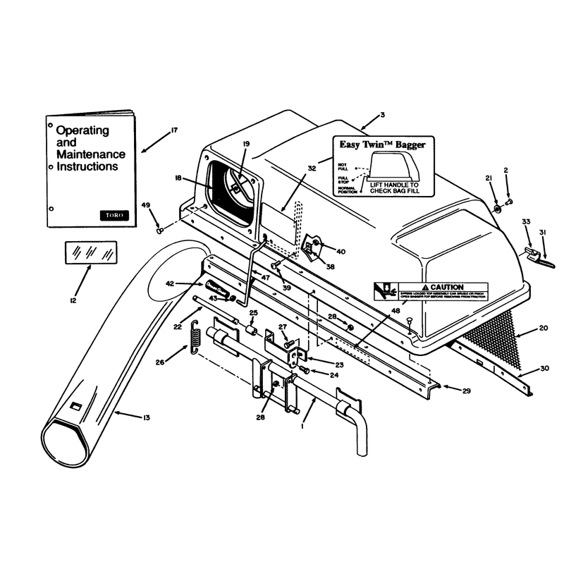 Cover and Chute Assembly