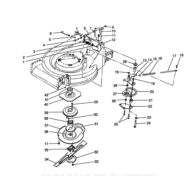 Blade Brake Clutch Assembly