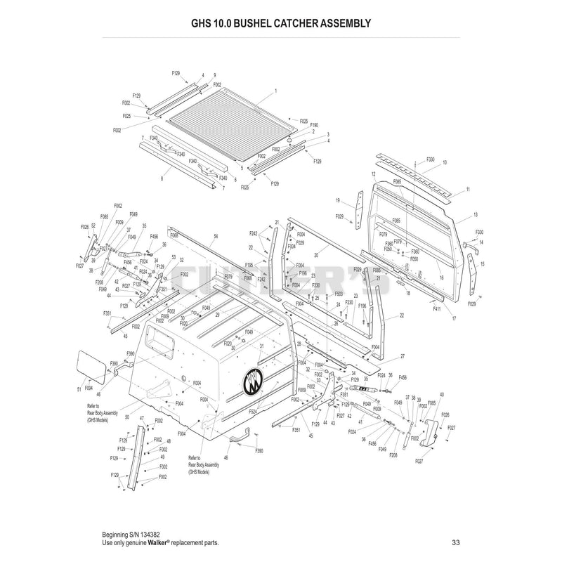 GHS 10.0 Bushel Catcher Assembly