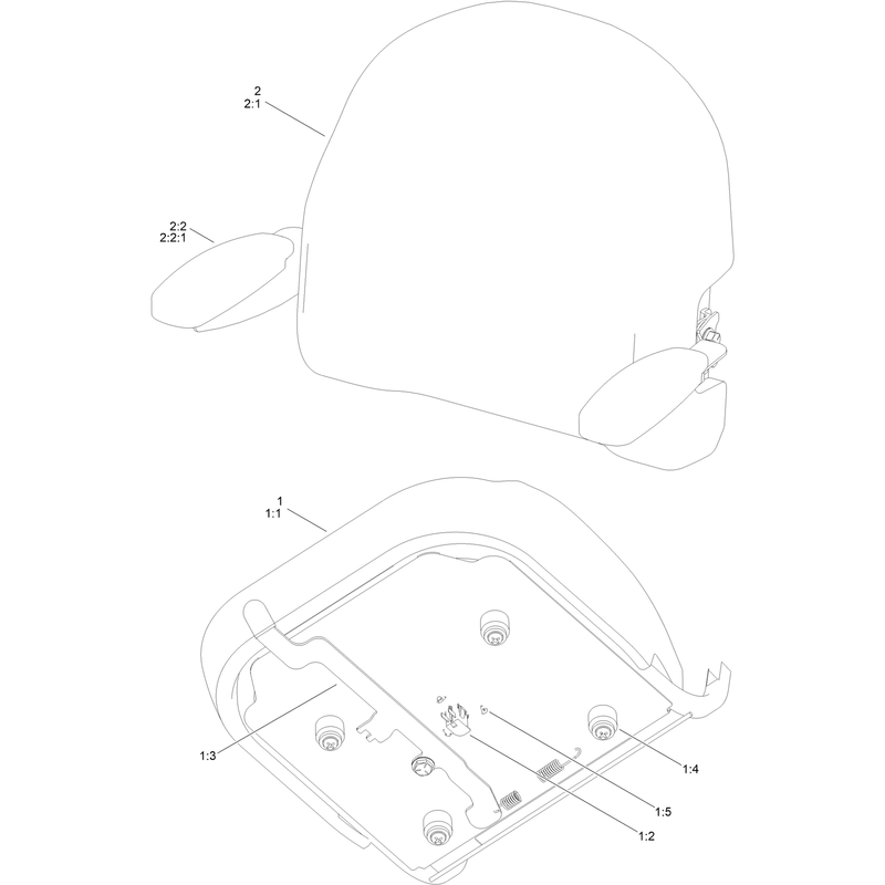 Seat Assembly No. 140-8303