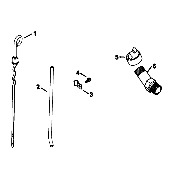 Dipstick Kohler Engine Model No Kt17qs Type No 24324