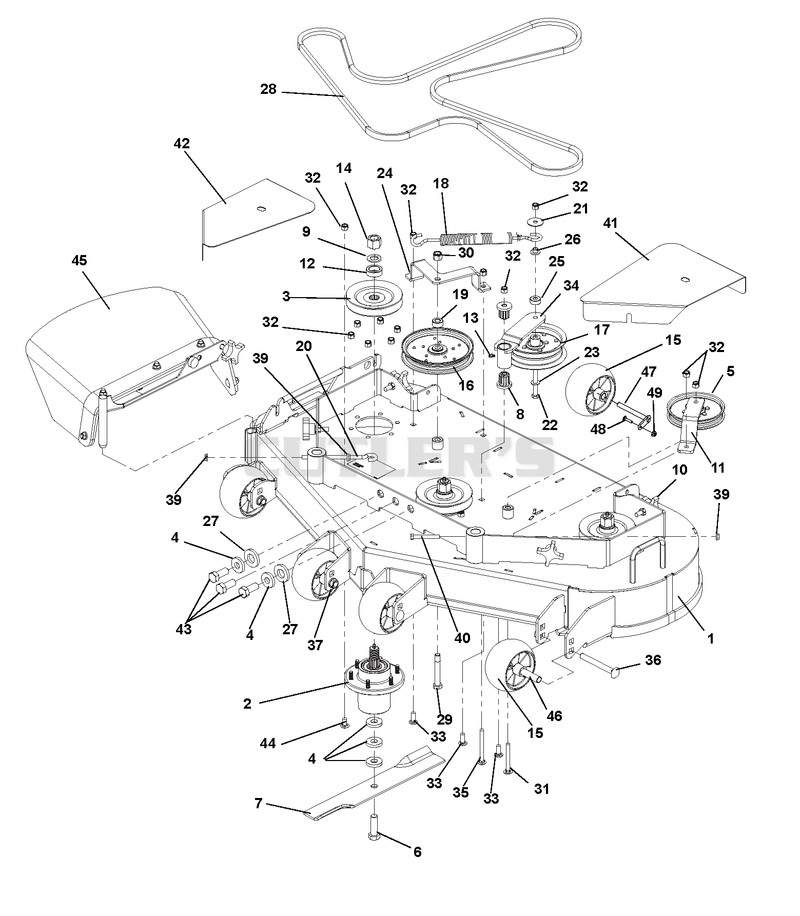 Deck Assembly-48"