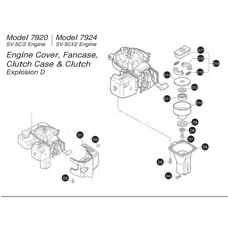 Engine Cover, Fancase, Clutch Case & Clutch