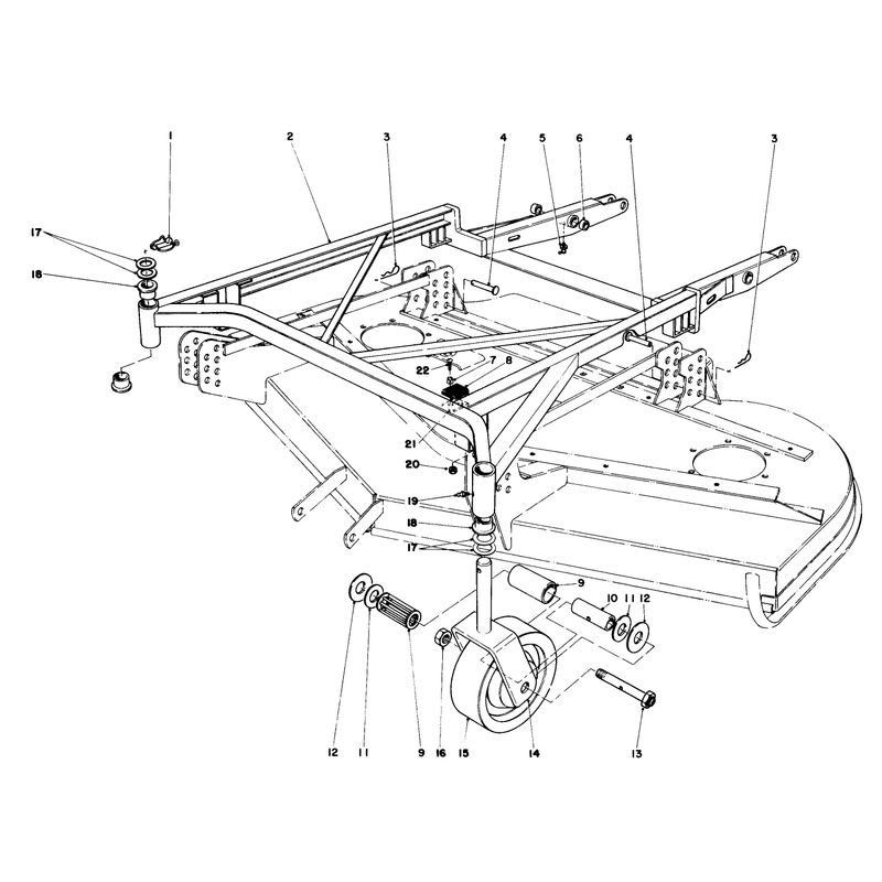 Cutting Unit Model No 30560 Continued