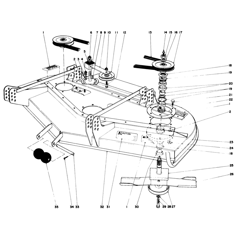 Cutting Unit Model No 30560