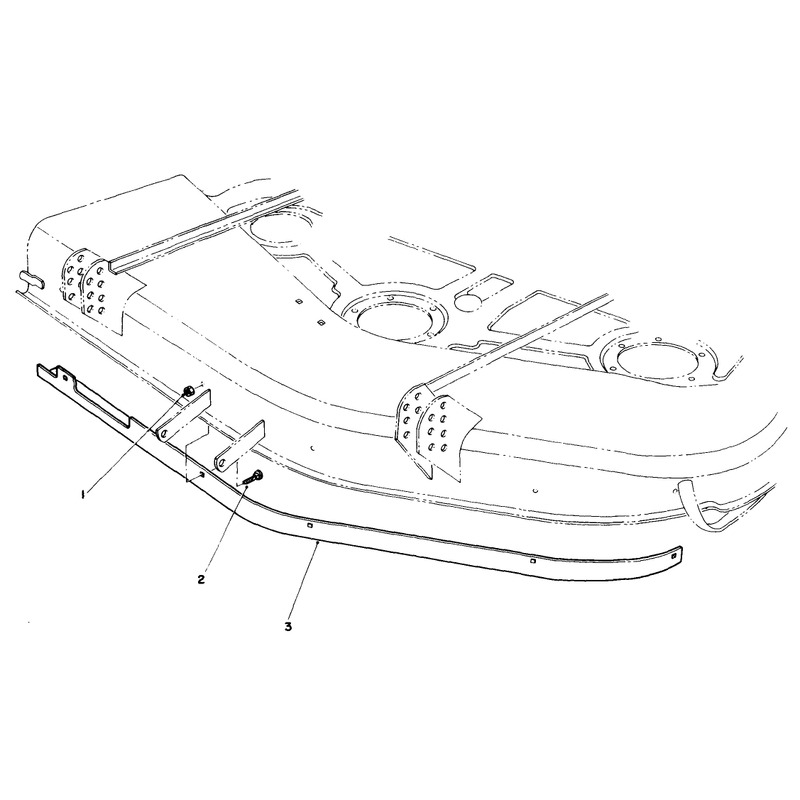 Baffle Kit Part No 68-7210 Optional for Model No 30753