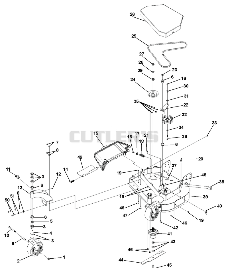 Deck Assembly - 32-Inch