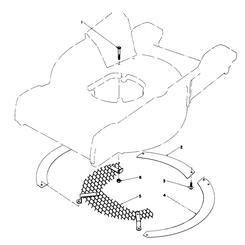 Leaf Shredder Kit No 59100 Optional