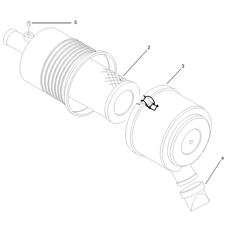 Air Cleaner Assembly No 95-5805