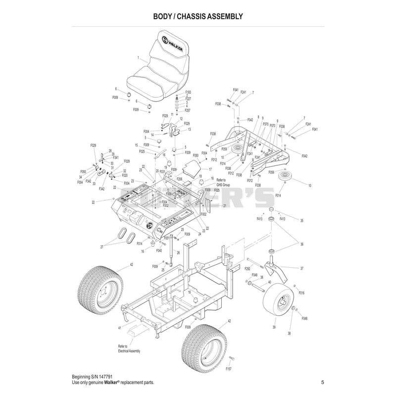 Body Chassis Assembly