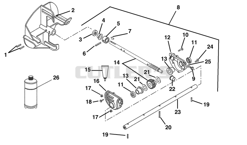 Gear Case-Aluminum