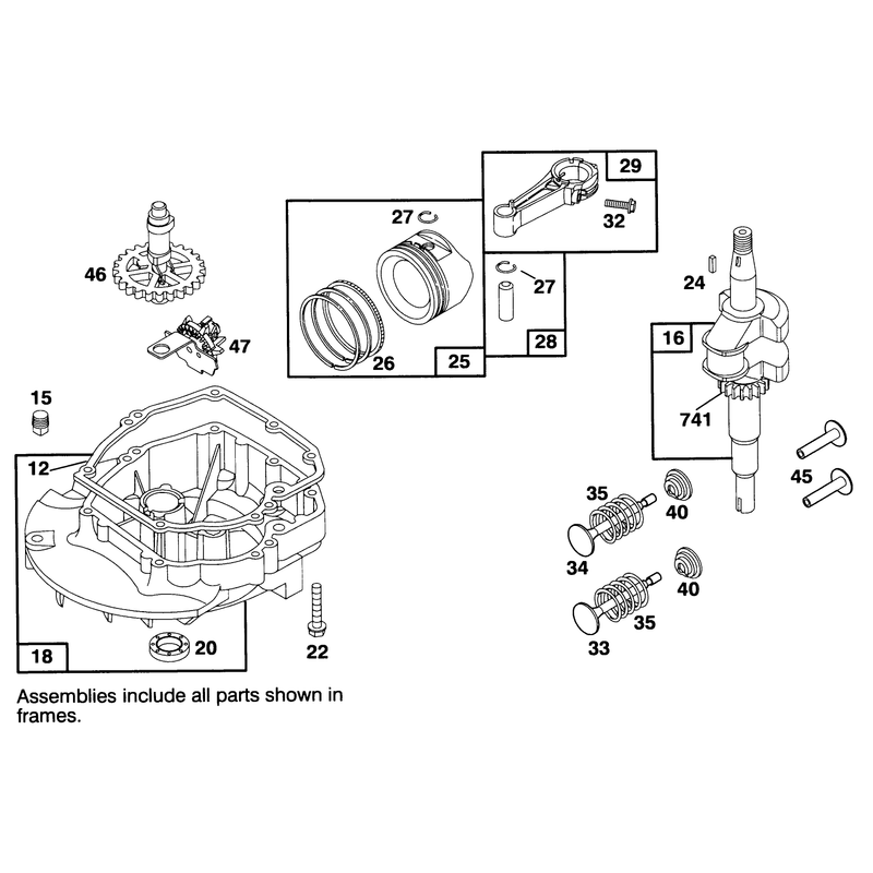 Engine Briggs and Stratton Model 127802-0514-21