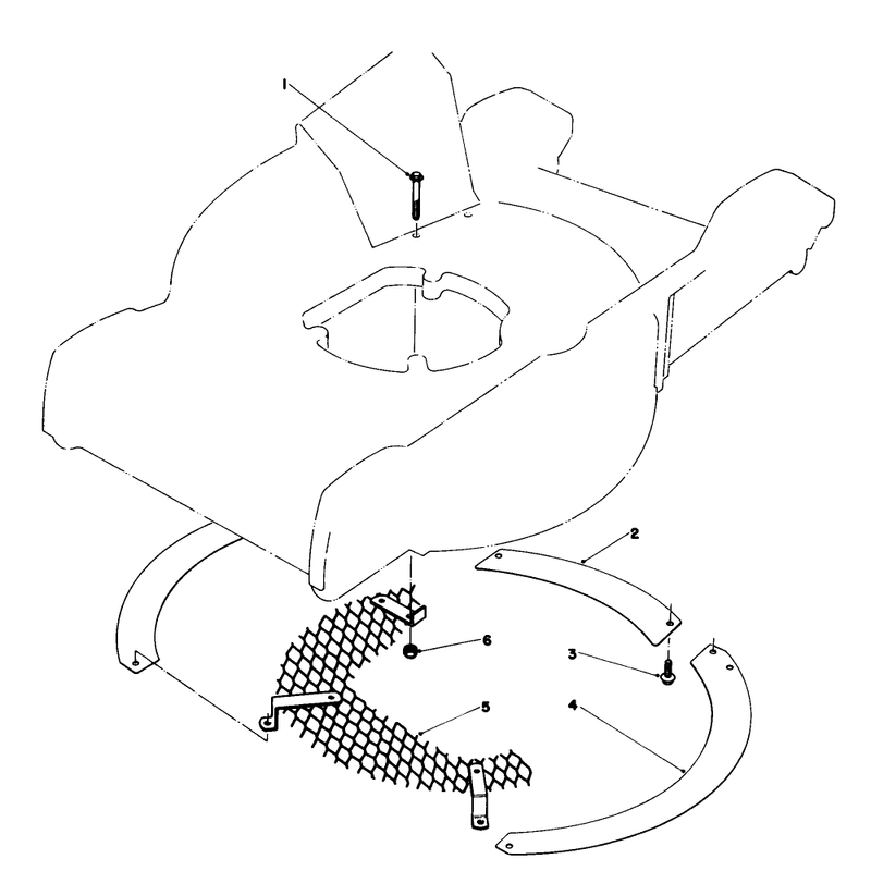 Leaf Shredder Kit No 59100 Optional