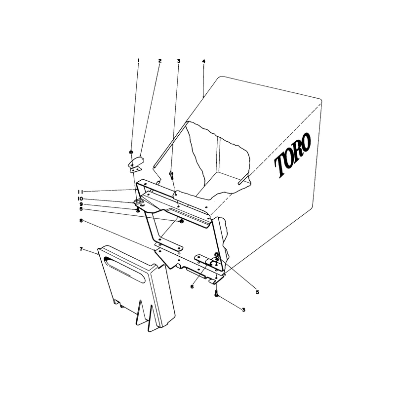 Grass Bag Assembly