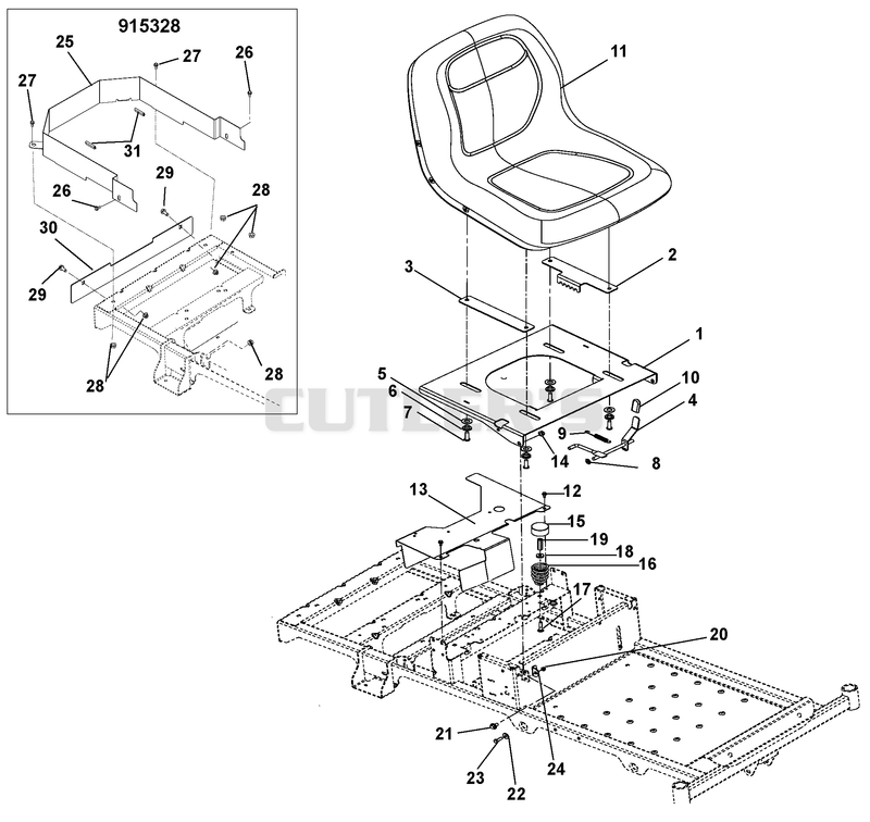 Seat And Seat Support
