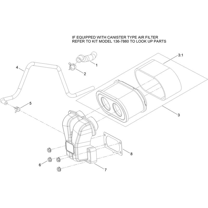 Air Intake and Filtration Assembly