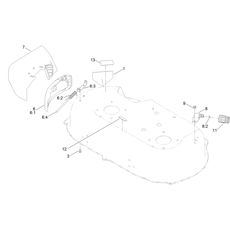 Side Discharge Chute Assembly