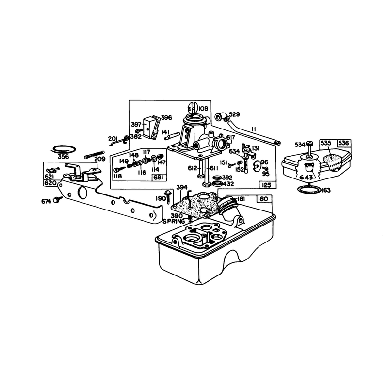 Carburetor Assembly Model 92908-1956-01