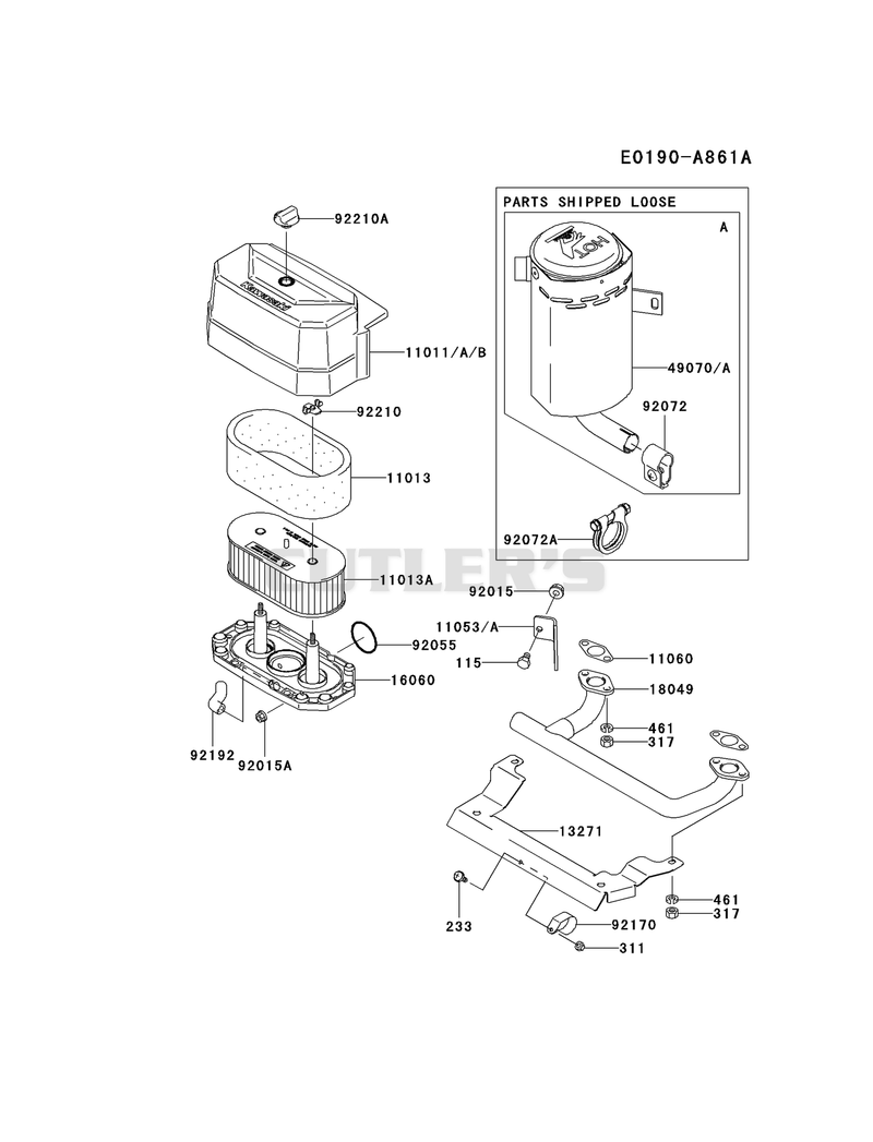 AIR-FILTER/MUFFLER