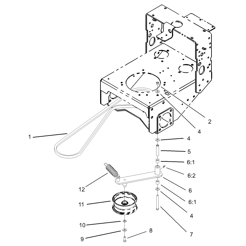 Drive Belt and Tensioner Assembly