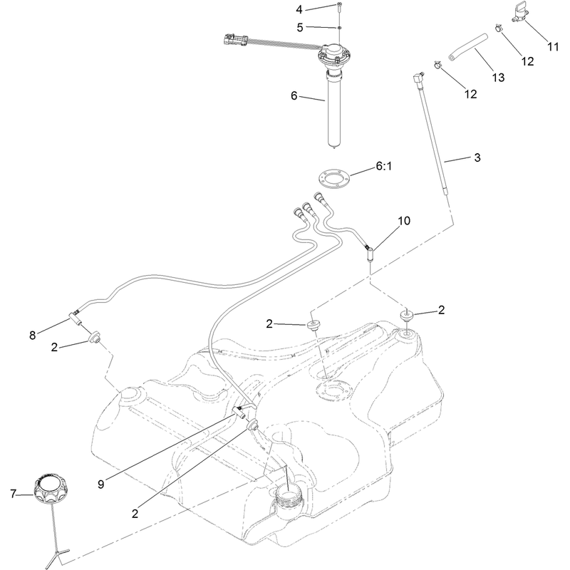Fuel Tank Assembly No. 116-3979