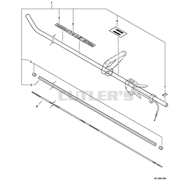 Main Pipe Assembly, Driveshaft