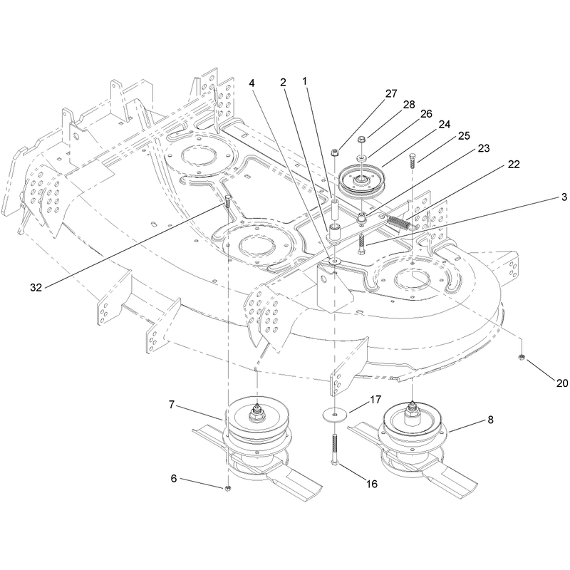 Spindle and Idler Assembly
