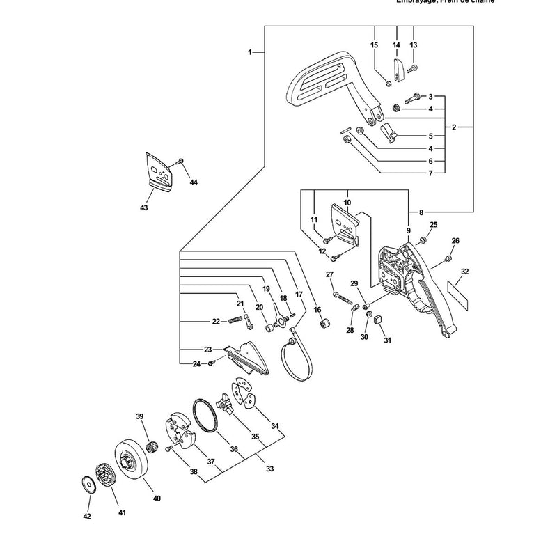 Clutch, Chain Brake