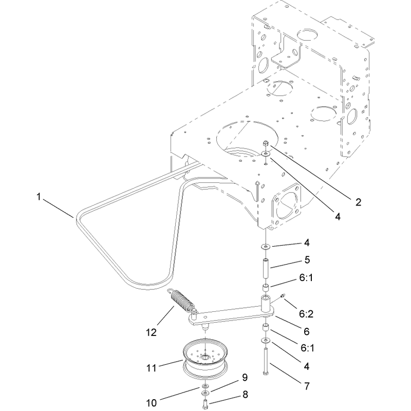 Drive Belt and Tensioner Assembly