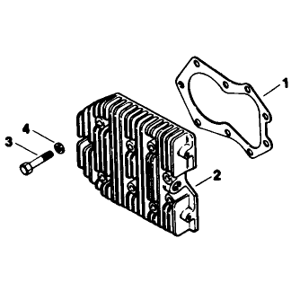 Cylinder Head Engine Kohler Model No Mv16s Type 56511