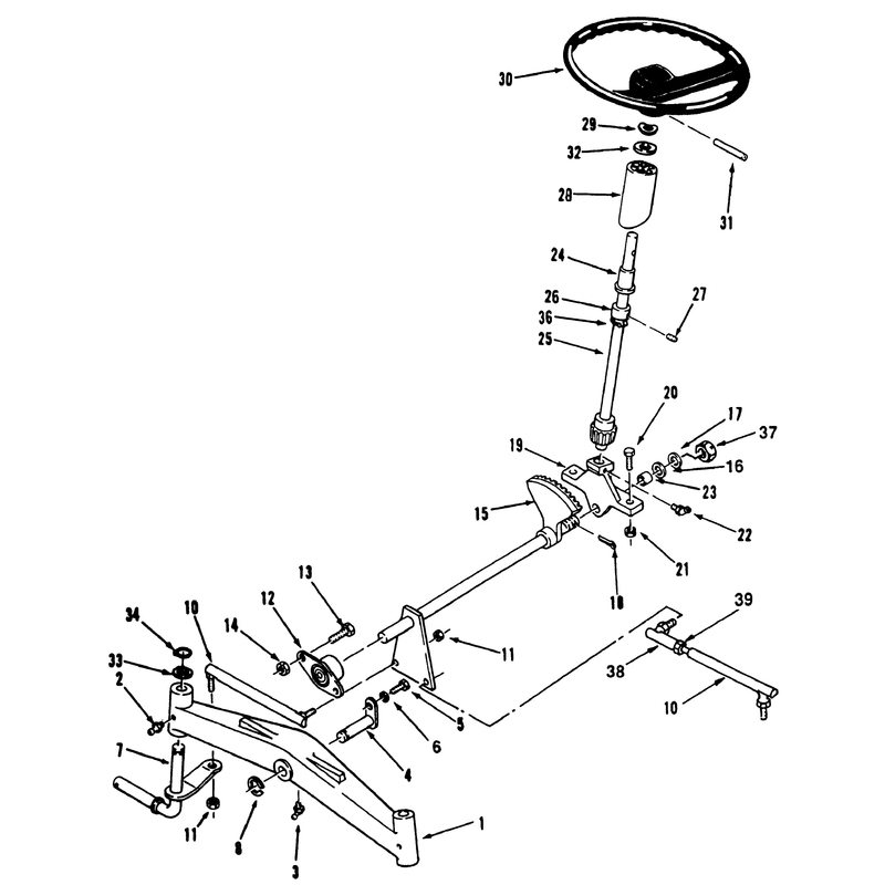 Front Axle And Steering