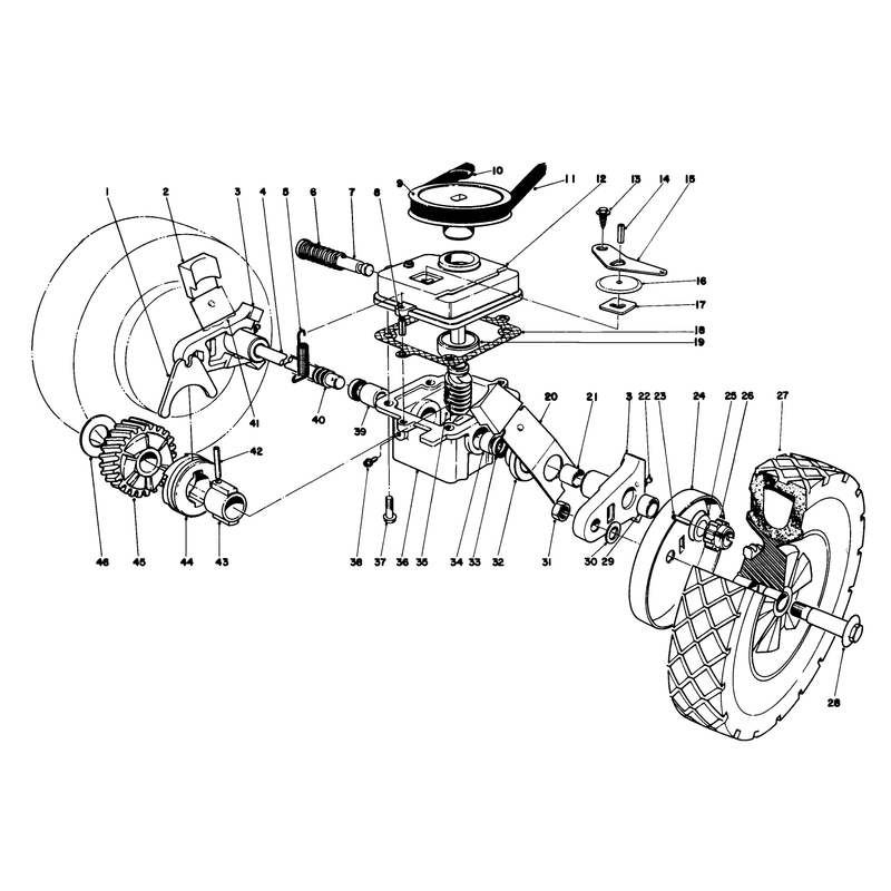 Gear Case Assembly Model 16297