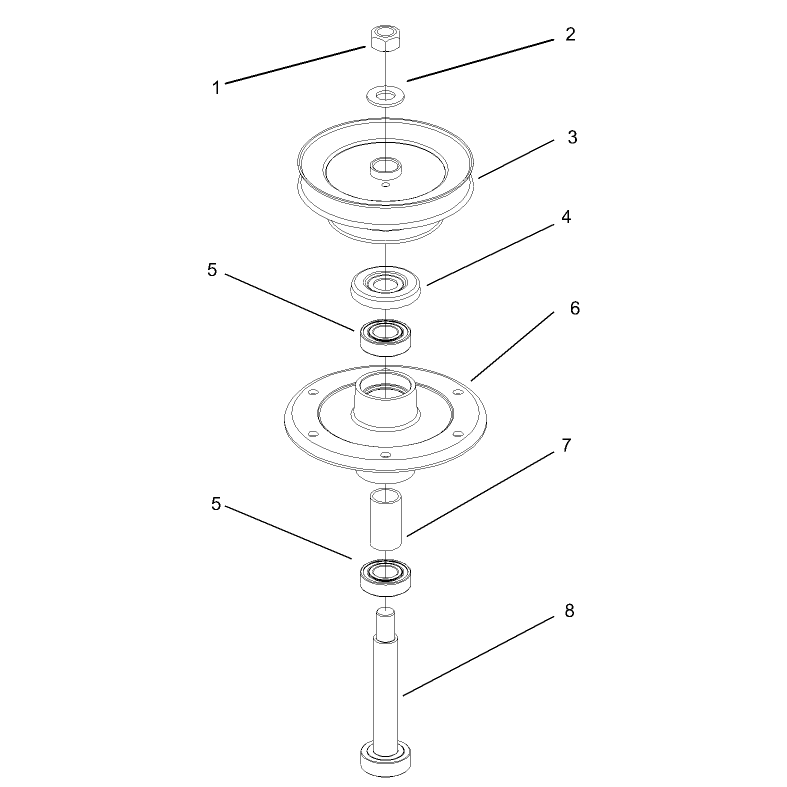 Spindle Assembly No 106-0785