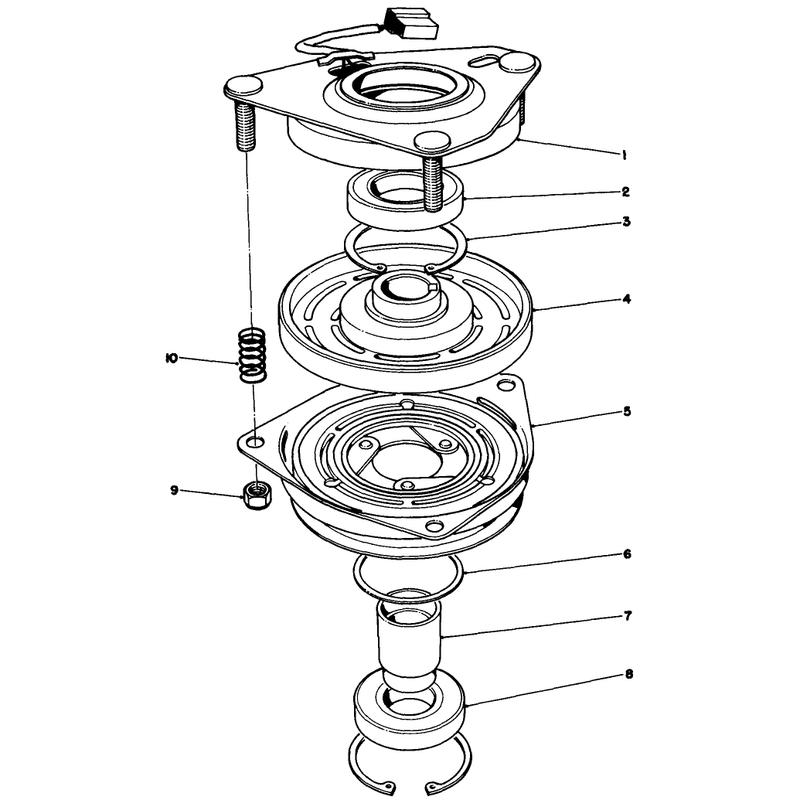 Clutch Assembly No 54-3200