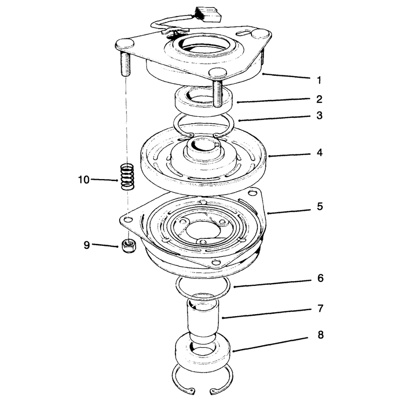 Clutch Assembly N0-54-3200