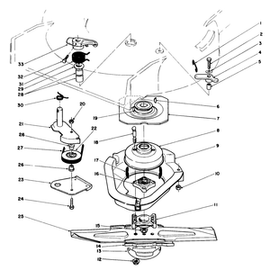 Blade Brake Clutch Assembly