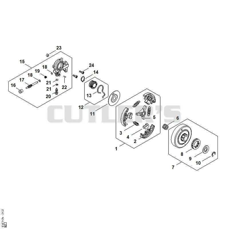 Coupling, oil pump