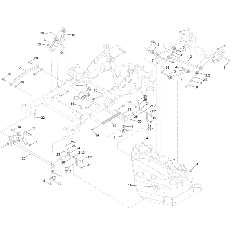 Deck Lift Assembly