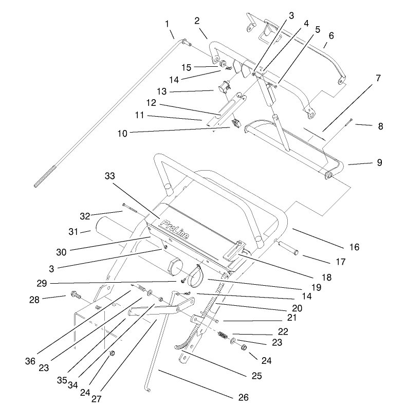 Upper Handle Assembly