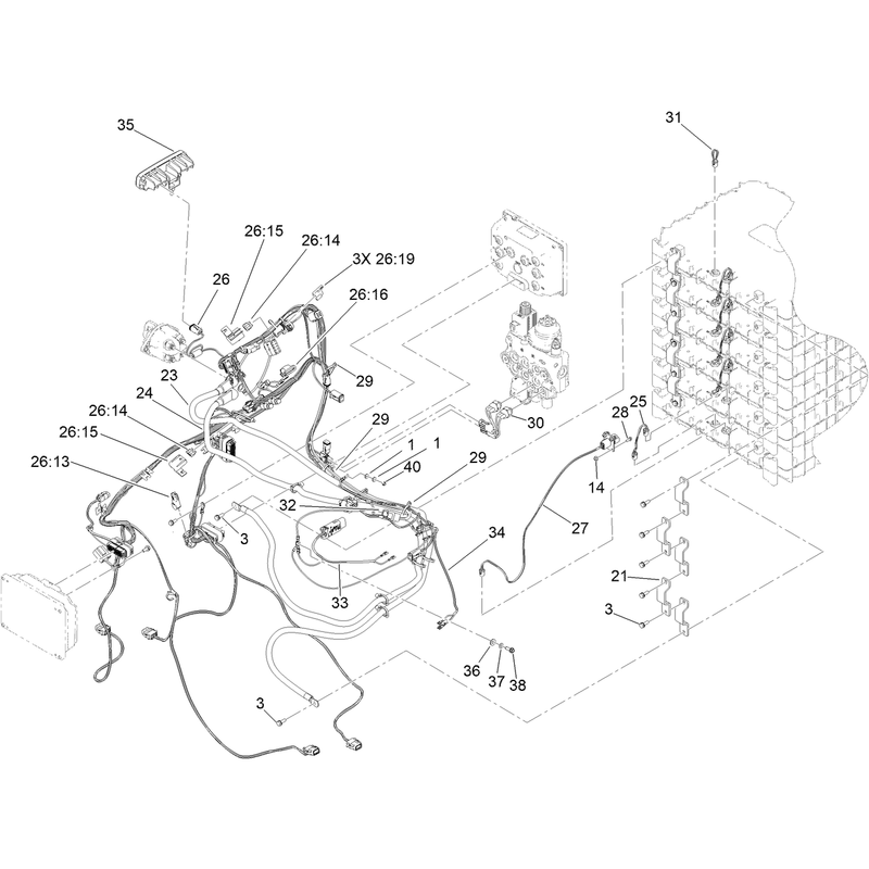 Main Wire Harness Assembly