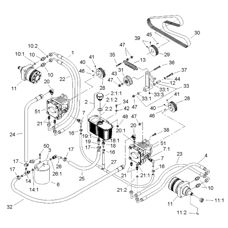 Hydraulic System Assembly