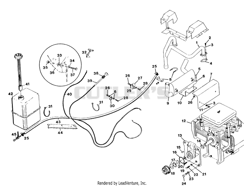 FUEL AND EXHAUST SYSTEM