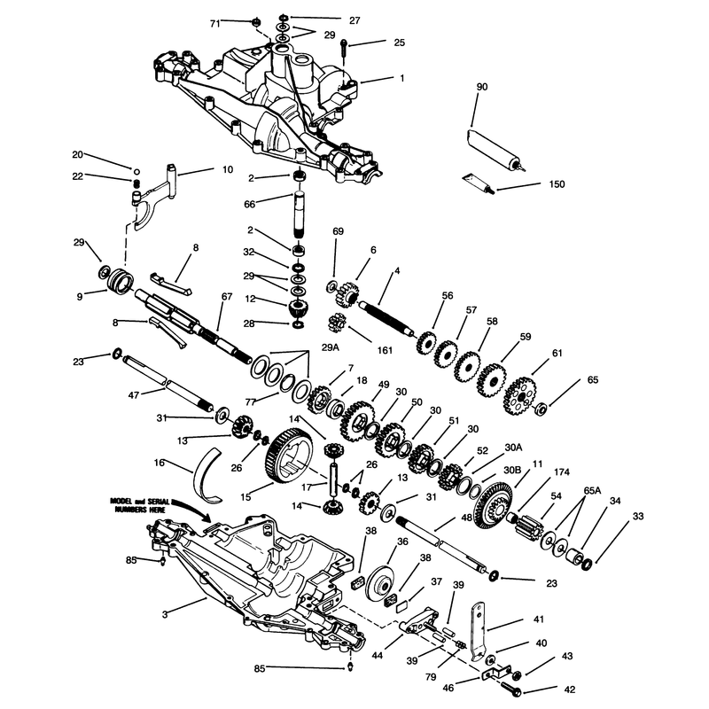 Peerless Transaxle Model No 915-019
