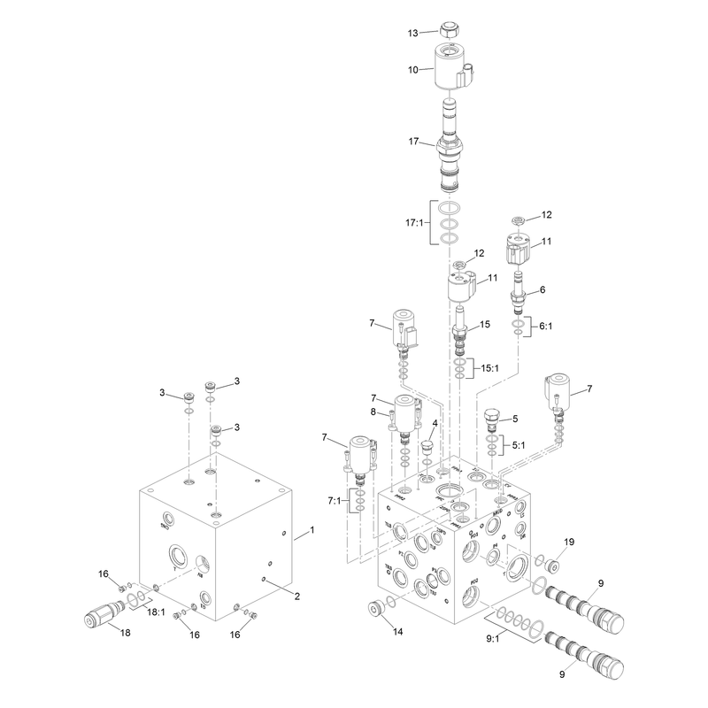 Traction Manifold Assembly No 133-5950