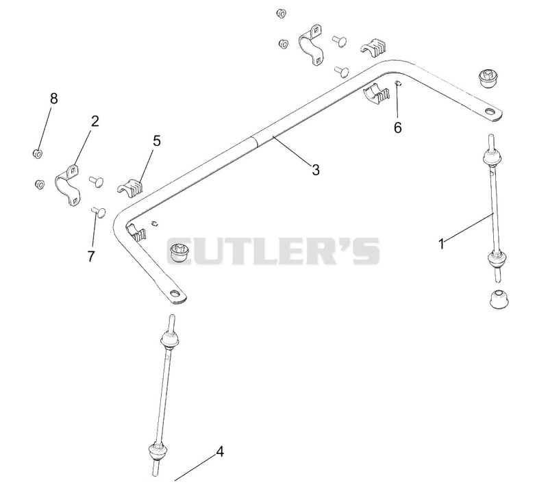 Suspension, Rear Stabilizer Bar