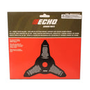 Echo 99944200047 10" 3 Cutter Metal Blade (20mm Arbor) for SRM Trimmers