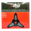 Echo 99944200048 3-Tooth Grass and Weed 10" Blade, 25mm Arbor