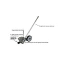 Echo 99944200475 Straight Shaft Edger Attachment for ECHO Pro Attachment Series Gas or Battery PAS Power Head