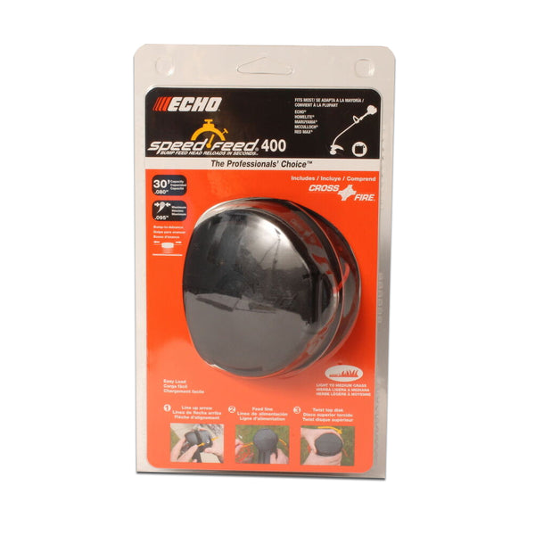 Echo 99944200908 Speed Feed 400 Trimmer Head for Curved Shaft Trimmers