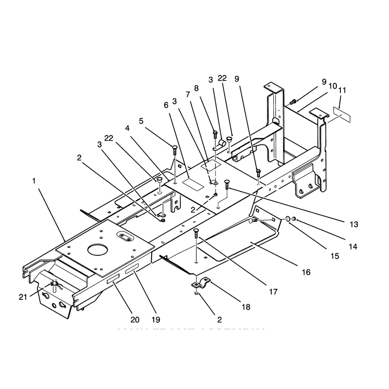 Main Frame Assembly